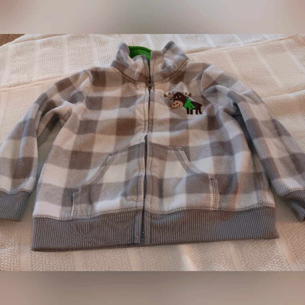Boys size 18 month, Carter's zippered jacket